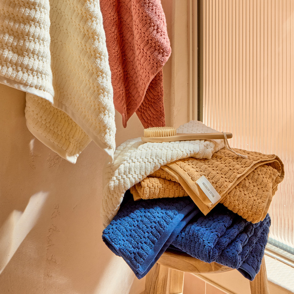 Venlo Australian Cotton Towel Range - Pillow Talk
