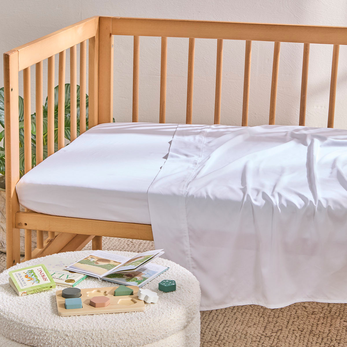 400 Thread Count Bamboo Cotton My First Sheet Set Pillow Talk