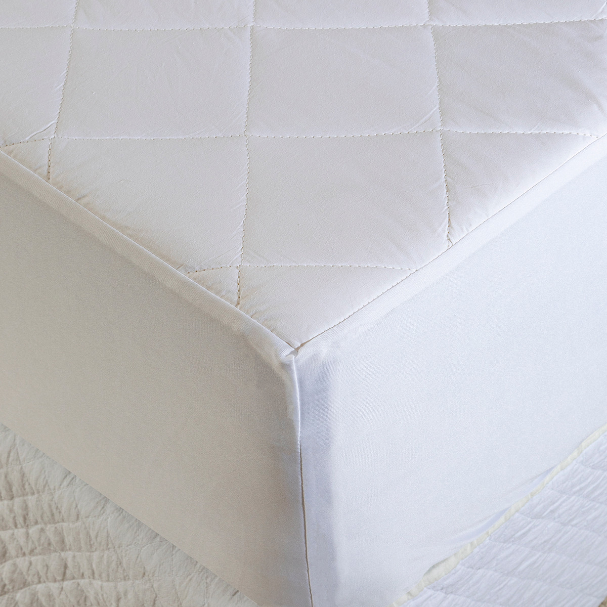 Washable Wool Mattress Protector [WOOBTHRPY13] Pillow Talk