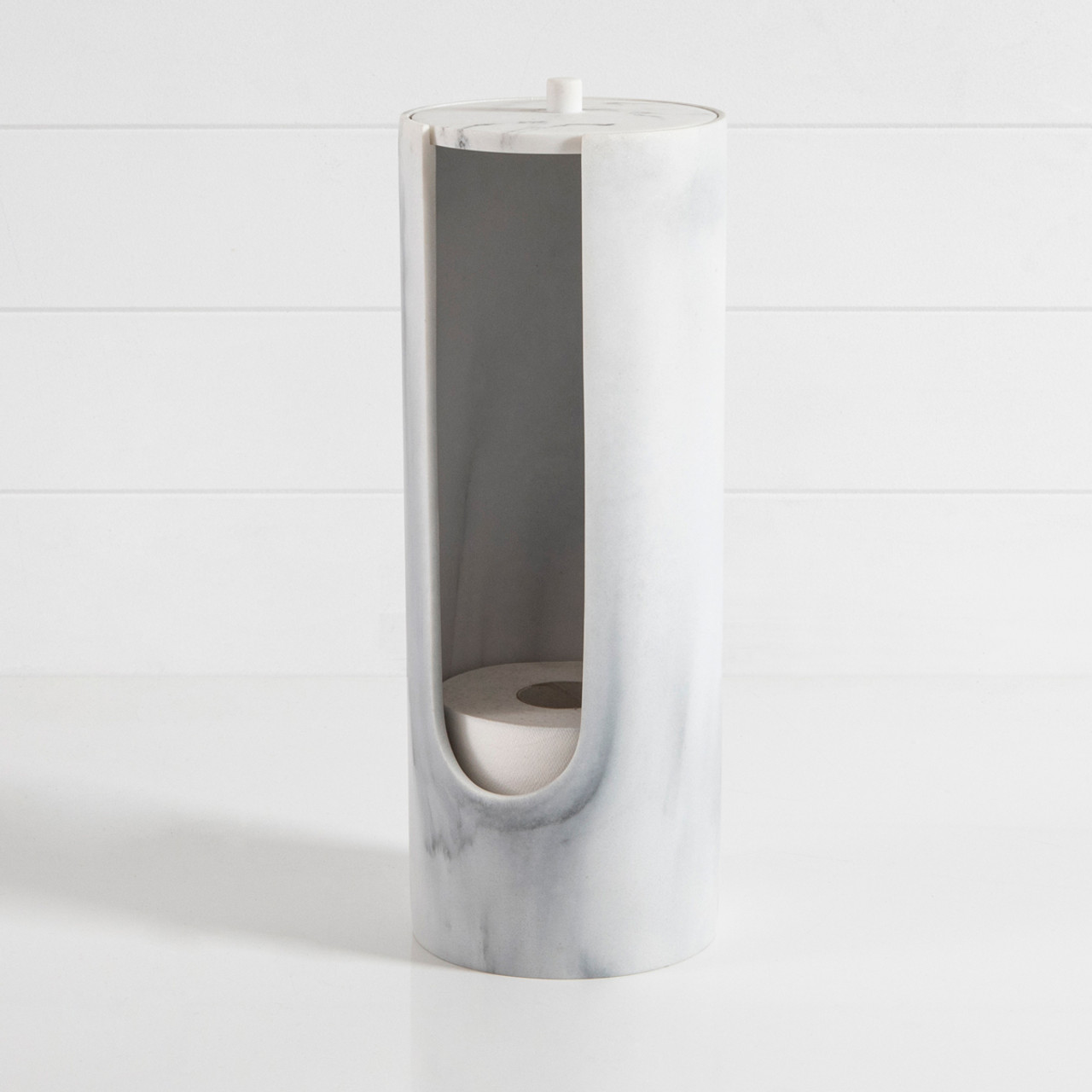 Buy Habitat Toilet Roll Holder - Matt Black