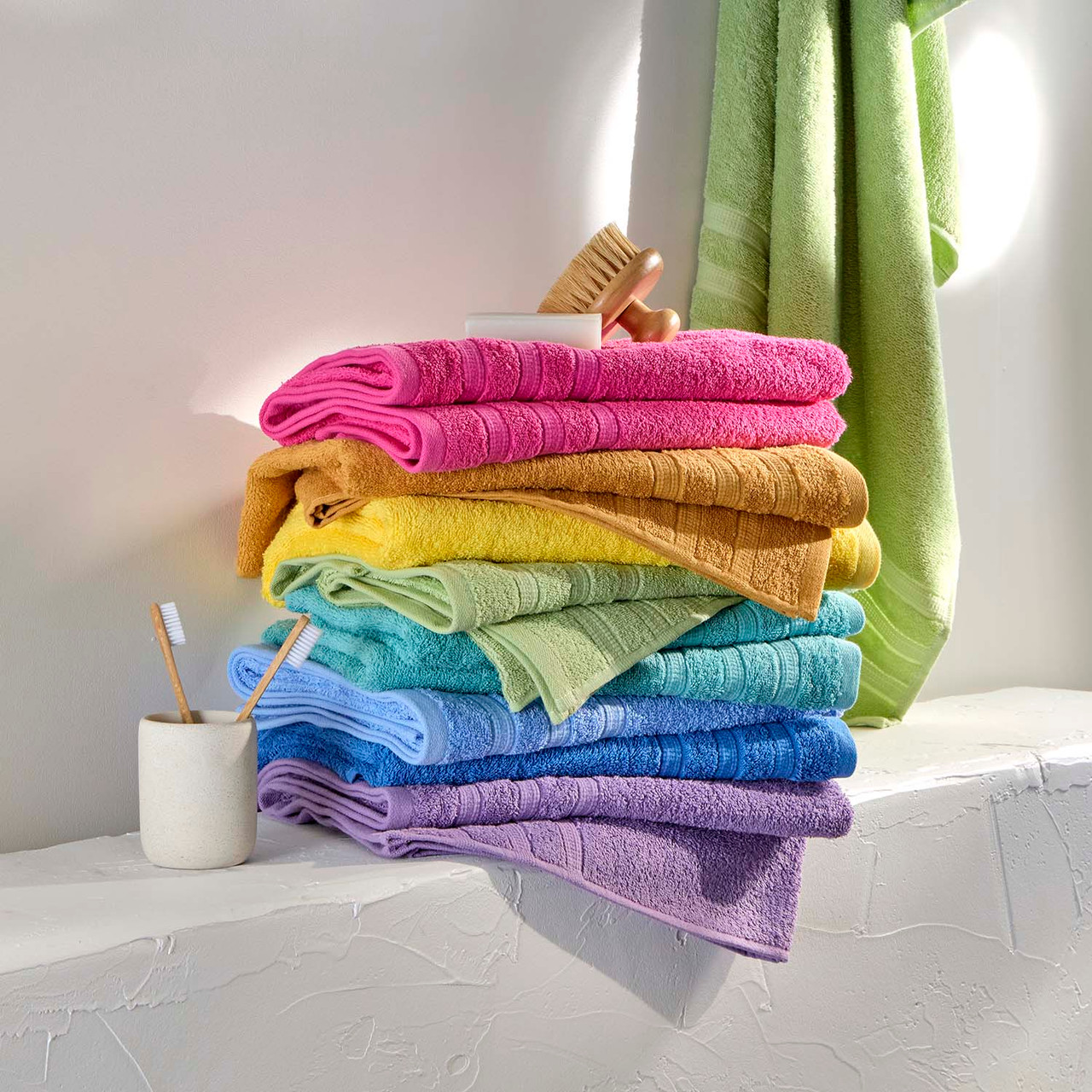 Tempo Cotton Towel Range - Pillow Talk