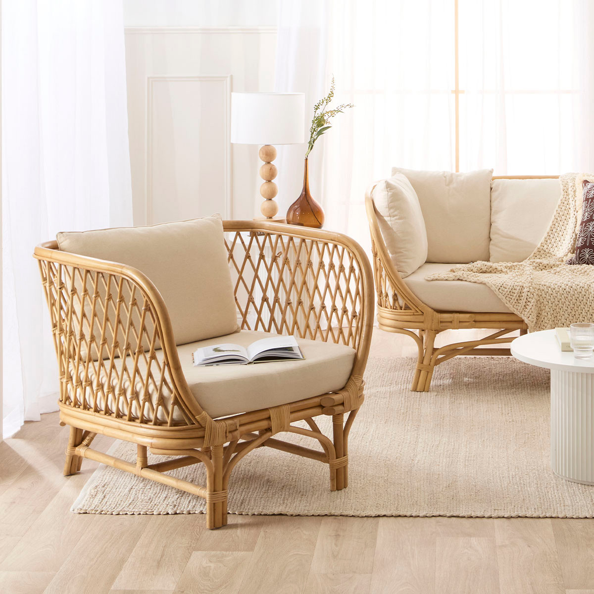 Ikea Pillows For Rattan Chairs Tanah Rattan Chair