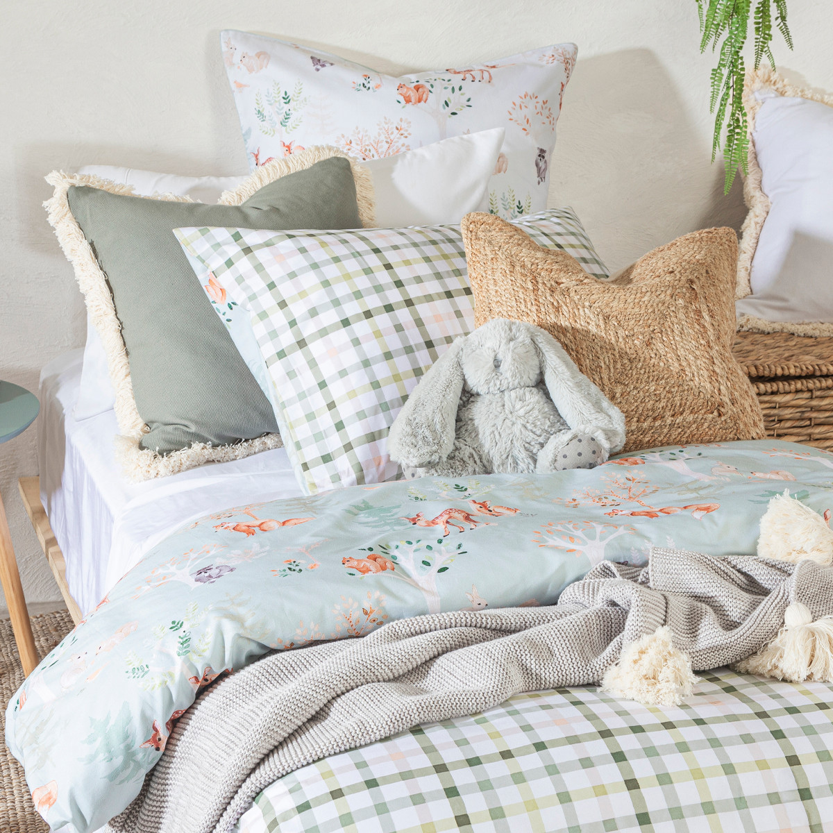 Winter Woodland Quilt Cover Set 