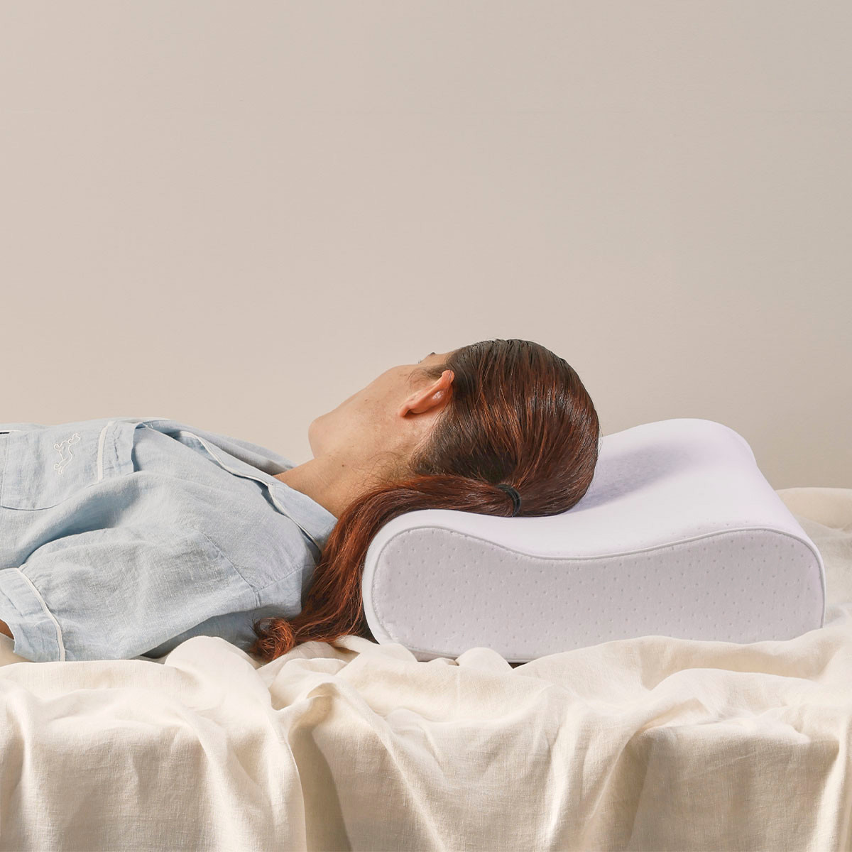 Comfort Science Medium Memory Foam Contour Pillow Pillow Talk