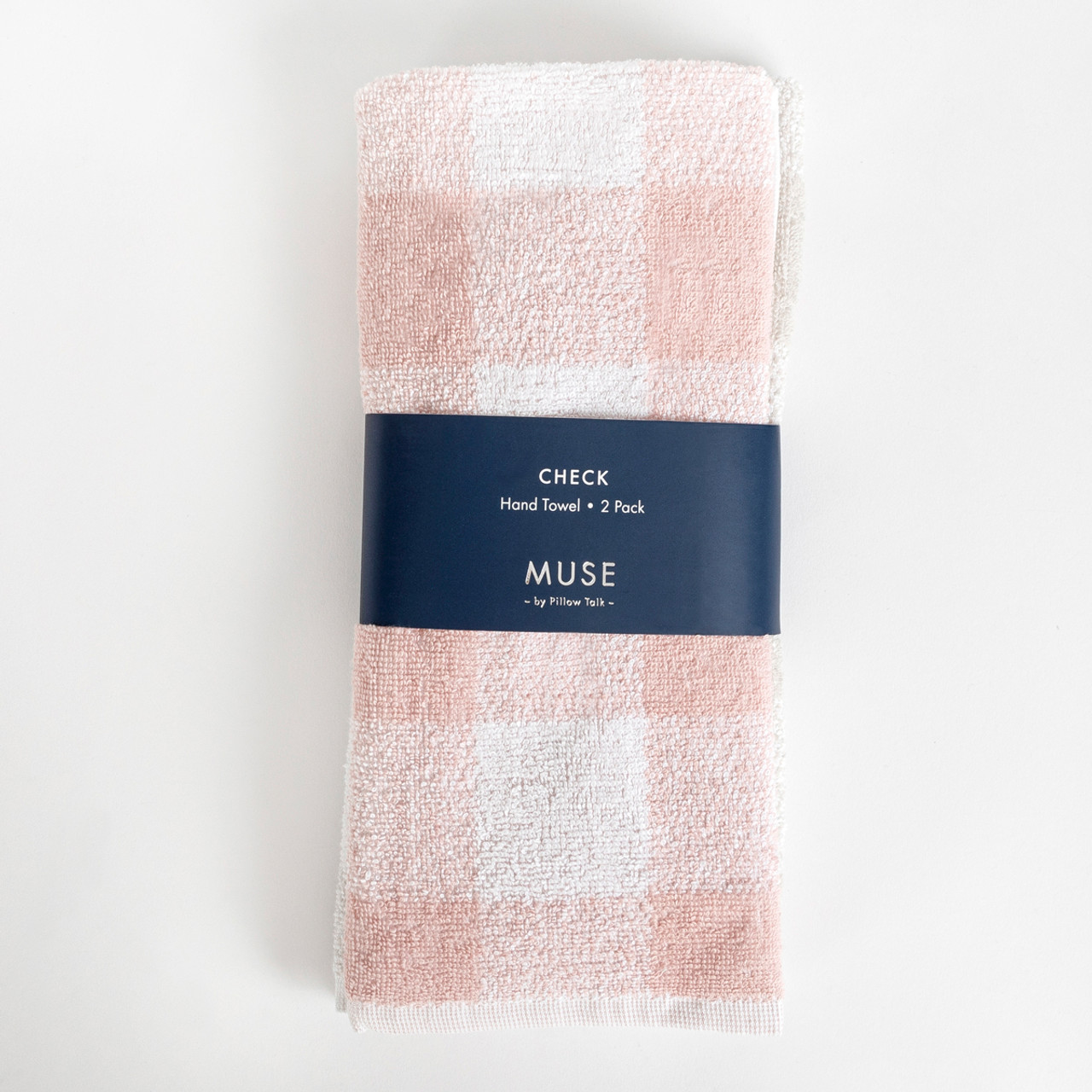 Check Hand Towel 2 Pack, Bathroom