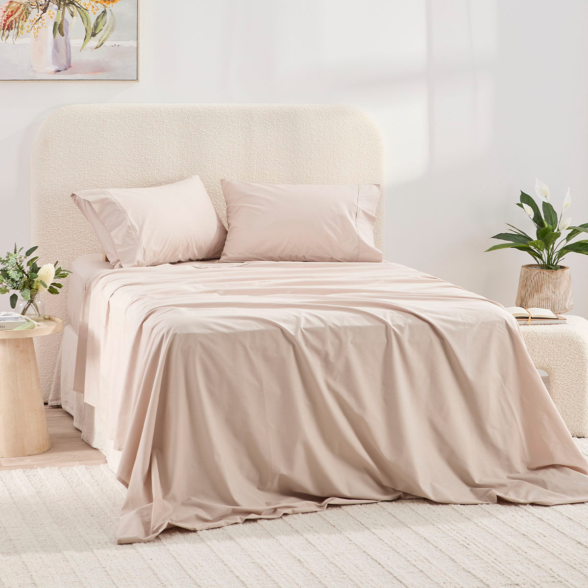 300 Thread Count Cotton Sheet Set [HABB300TC18A] Pillow Talk