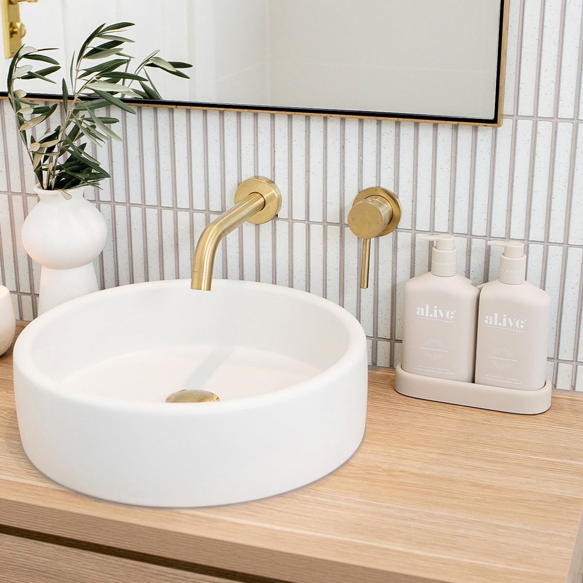 Wash & Lotion Duo + Tray - Sea Cotton & Coconut
