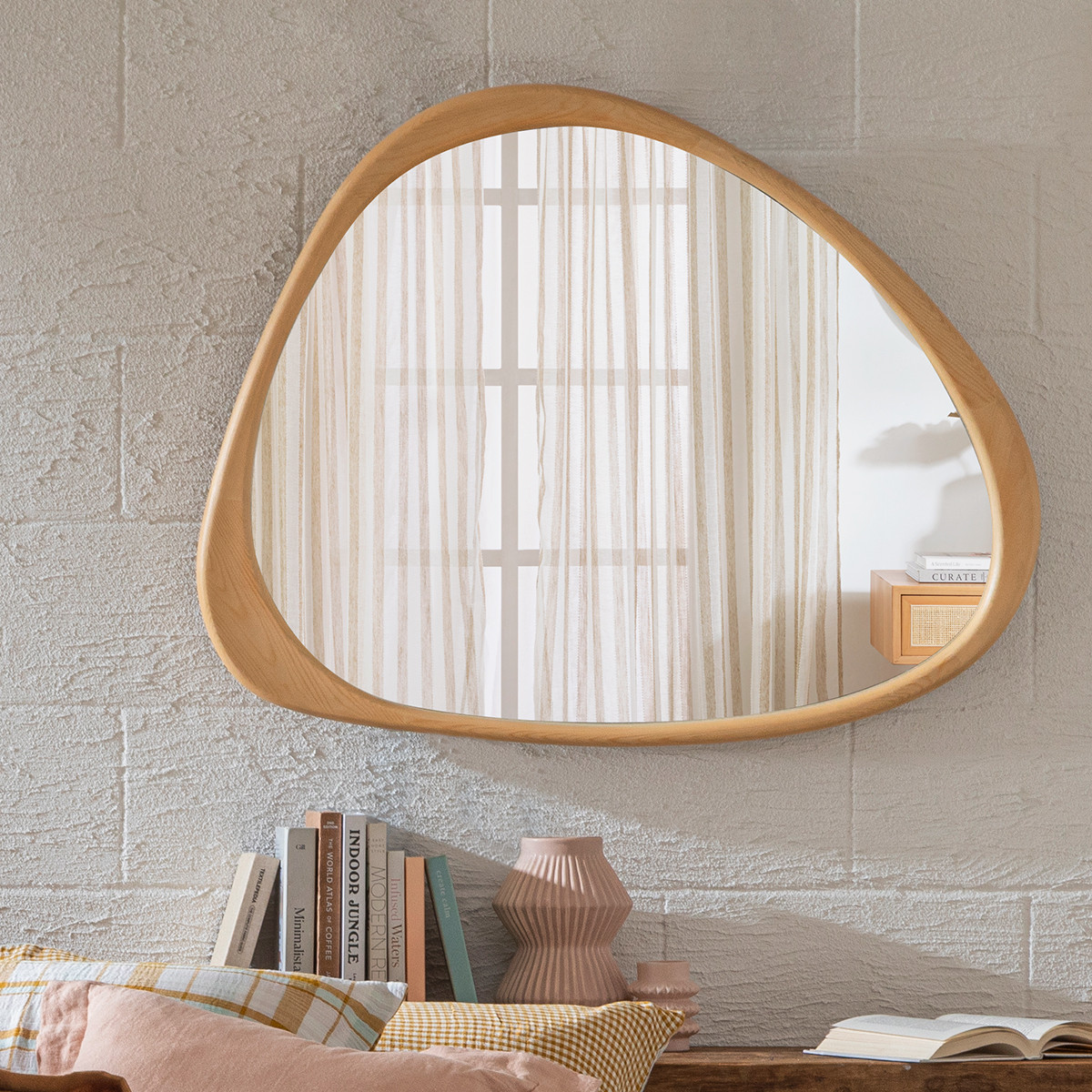Pebble Mirror - Pillow Talk