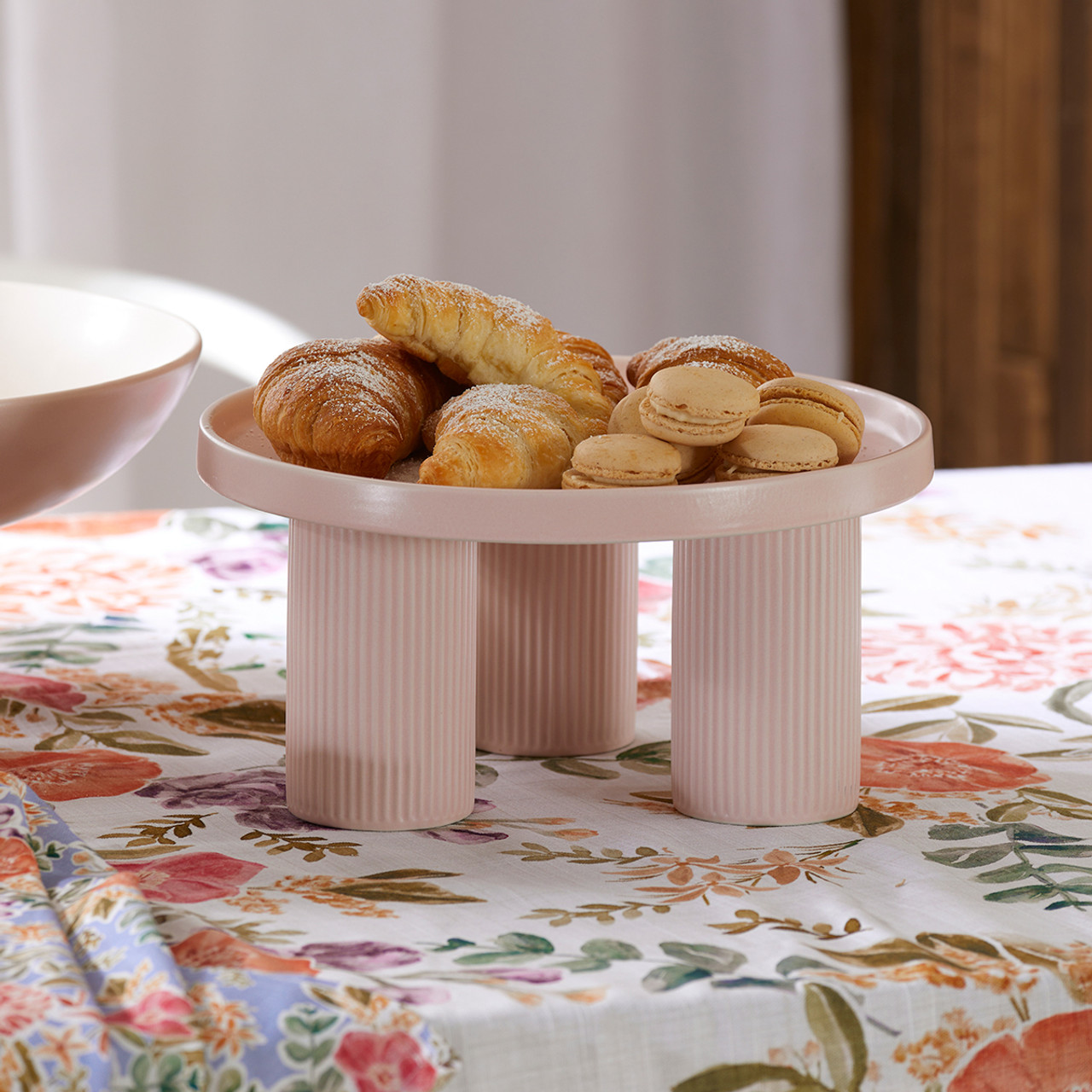 White pearl edge | extra large cake stand | beautiful stoneware – Coast +  Capri