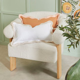 Maya Scalloped Oblong Cushion [HABLMAYSC23_OBL]