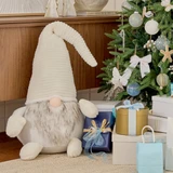 George the Christmas Gnome White Large Plush Decoration [HABBGEORG23B]