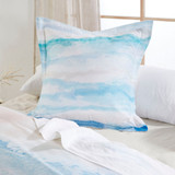 Brae European Pillowcase in Blue by Habitat | European Pillowcase - Pillow Talk