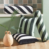 Carnivale Velvet Stripe Cushion [HABLCARNI24]