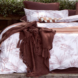 Bentley Throw in LightBlue, Caramel, Chocolate, Natural, Navy by Habitat | 1 x Throw 127cm x 152cm - Pillow Talk