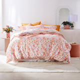 Milani Floral Reversible Quilt Cover Set [HABBMILAQC24]