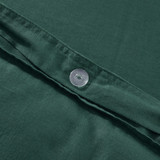 Washed Linen Look Dark Teal Quilt Cover Set [ESSBWLL19AG]