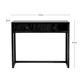 Dutton Black Console Table [MUSLDUTTC24B]