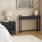 Dutton Black Console Table [MUSLDUTTC24B]