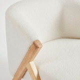 Orella White Occasional Chair [HABLORELOC24A]
