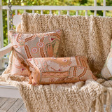 Native Country Square Cushion by Domica Hill [DOMSNATIVE24_SQ]