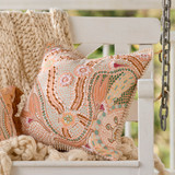 Native Country Square Cushion by Domica Hill [DOMSNATIVE24_SQ]