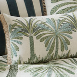 Siwa Palm Oblong Embroidered Cushion [MUSSSIWA24_OBL]