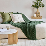 Lucy Knit Cotton Throw [MUSSLUCYKT24]