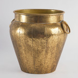 Nova Metal Decorative Pot [MUSHNOVPS24]