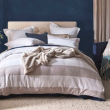 Kyra Reversible Striped Quilt Cover Set [HABBKYRAQ24]