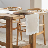 Maya Scalloped Table Runner [HABLMAYTRS24]