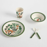 Into The Jungle 5 Piece Dinnerware Set [KIDLINTDS24]