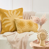 Helios Sun Embroidered Oblong Cushion [MUSLHELIO24_OBL]