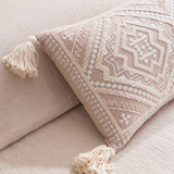 Sienna Embroidered Extra Large Oblong Cushion [MUSLSIENN24_OBL1]