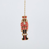 Beaded Nutcracker Christmas Hanging Decoration [HABCNUTCR24]