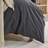 Australian Cotton Charcoal Quilt Cover Set [HABBWAUSCQ24A]