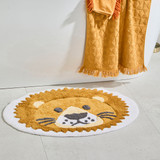 Wild Lion Bath Mat in Multicolour by Kids by Pillow Talk | Pillow Talk
