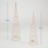 Glitzy LED Christmas Tree Standing Decoration [HABCGLITZ24]