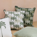 Halcyon Palm Square Outdoor Cushion [SUNLHALYC24_SQ]