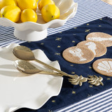 Palm Salad Servers Set of 2 in Gold by MUSE | 2 Pack - Pillow Talk