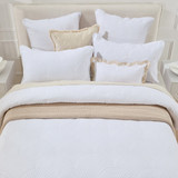 Adele White European Pillowcase [ESSBADELEE24A]