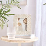 Fisher Photo Frame in White by MUSE | Pillow Talk