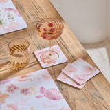 Mandie Cork Coaster Set of 6 in Blush by MUSE | 6 Pack - Pillow Talk