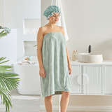 La Palme Microfibre Towel Wrap Range in Jadeite by Essentials | Pillow Talk