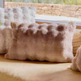 Prague Faux Fur Oblong Cushion [MUSSPRAGUC24_OBL]