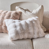 Prague Faux Fur Oblong Cushion [MUSSPRAGUC24_OBL]