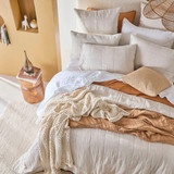 Washed Linen Coverlet Set [MUSBWLCS25]