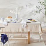 Ashra Fringed Cotton Table Cloth [MUSLASHRA18TC]