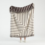Zahara Reversible Tassel Throw [MUSLZAHAT25]