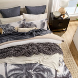 Noir Palm Quilt Cover Set [ESSBNOIRQC25]