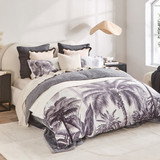 Noir Palm Quilt Cover Set [ESSBNOIRQC25]